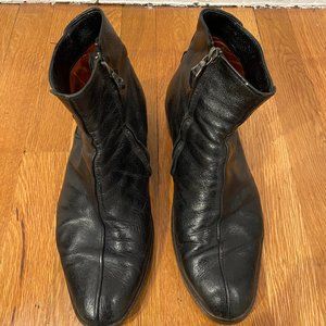 Dries Van Noten Mens Leather Boot Sz 9